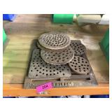 CAST IRON FLOOR DRAIN COVERS
