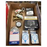 PRESSURE GAUGES, SWITCH & SHUTOFFS