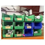 12 BINS PVC 2' PRESSURE FITTINGS