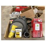 THERMOSTAT, SAW BLADES. STRAPS & MORE