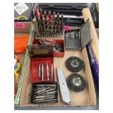 DRILL BITS AND ASSORTETD TAPS