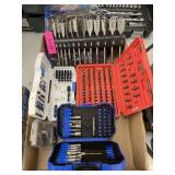 2 SPADE BIT COLLECTIONS & HEX DRIVER BITS