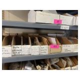 SHELF OF DELTA FAUCET PARTS