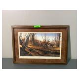 Autumn Run by Terry Redlin Framed Art