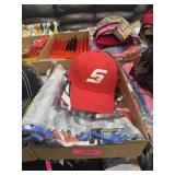 2 SNAP-ON HATS AND TOWEL