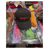 3 SNAP-ON HATS AND TOWEL