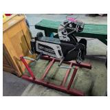 ANTIQUE WOODEN DAVEY CROCKETT SPRING HORSE