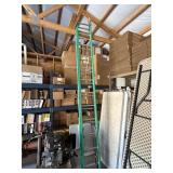 KELLER 24FT FIBERGLASS LADDER