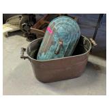 COPPER BOILER WITH LID