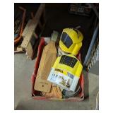 2 MINNOW CARRIERS, MINNOW DIPS, AND FILLET BOARD