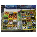 48 VINTAGE DIECAST 1/64 CARS AND MATCHBOX CARRIER