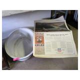 ENAMEL BASIN, VINTAGE ADVERTISING POSTERS