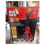2 TORIN BIG RED 3TON JACKSTANDS - NEW IN BOX