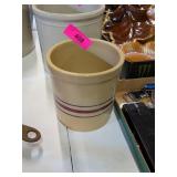 STONEWARE ROBINSON RANSBOTTOM POTTERY CROCK