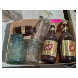 VINTAGE SCHLITZ GLASS AND MORE