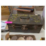 GQ ELECTRIC METAL TOOLBOX ADVERTISING