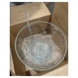 PRINCESS 26 PC GLASS PUNCH BOWL SET