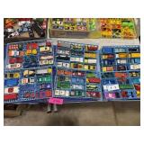 LARGE 1/64TH SCALE CAR COLLECTION AND DELUXE CASE