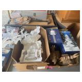 2 BOXES - VINTAGE GLASS CHRISTMAS DECORATIONS