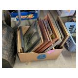 COLLECTION OF VINTAGE FRAMES W/ RELIGIOUS PHOTOS