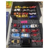 1/64TH SCALE CAR COLLECTION, NASCAR, WITH CASE