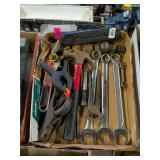 TOOLS, HAMMER, WEDGE, WRENCHES, AND MORE