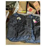 2 - VINTAGE DACRON HOLLOFIL VESTS, MED TALL