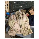 VINTAGE ARMY M-65 FIELD JACKET, SMALL LONG