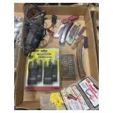 POCKET KNIFE COLLECTION, DREMEL, BELT BUCKLE