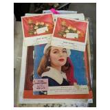 VINTAGE FASHION MAGAZINE, COMIC NEWSPAPER