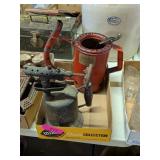 ANTIQUE TORCE AND OILER