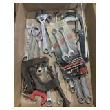 ADJUSTABLE CRESCENT WRENCH COLLECTION W/ C CLAMPS