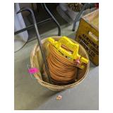 EXTENSION CORD AND CROWBAR