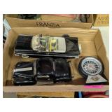 1936 PONTIAC AND 1959 CHEVY IMPALA DIECAST MODELS