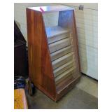 CASE XX CUTLERY KNIFE STORE DISPLAY CASE, 6 DRAWES