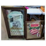 DR MCGILLICUDDYS AND LEROUX SCHNAPPS BAR MIRRORS