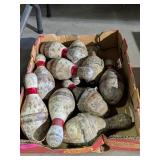 10 VINTAGE MINI BOWLING PINS