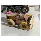 VINTAGE METAL KIDS DOZER TOY