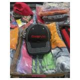 3 SNAP-ON HATS AND TOWEL