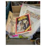 ANTIQUE ROLLING STONES BOOK & NEWSPAPERS