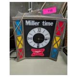 MILLER HIGH LIFE ADVERTISING CLOCK