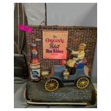 PABST BLUE RIBBON MECHANICAL CAR BEER SIGN