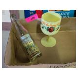 MT CALVARY, WI ADV & VINTAGE MANITIOWC BOTTLE