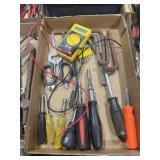 DRIVER HANDLES, ALLEN KEYS, MULTIMETER, AND MORE
