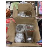 8 SNAP-ON DRINKING GLASSES