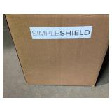 PARTIAL BOX OF SIMPLESHIELD FACE GUARDS