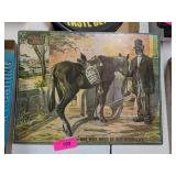 METAL GREEN RIVER WHISKEY SIGN 18X13