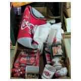 COKE COLLECTION, CUPS, BOTTLES, BACKPACK AND MORE