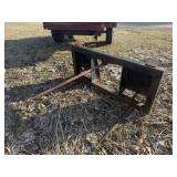 SKID STEER BALE SPEAR - QUICK CONNECT