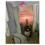 CHRISTIAN BROTHERS BRANDY LIGHT UP ADVERTISING